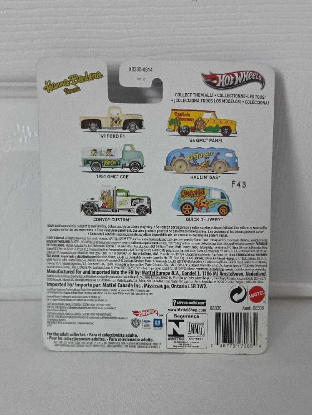 Vintage Hot Wheels Scooby-Doo Quick D-Livery Dog Van